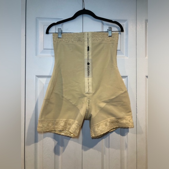 YIANNA Tummy Control Shapewear Strapless Fajas Colombianas Shorts Butt Lifter - Picture 5 of 12